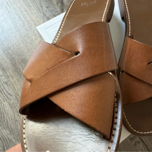Celine leather slides size 39 - Picture 4 of 6
